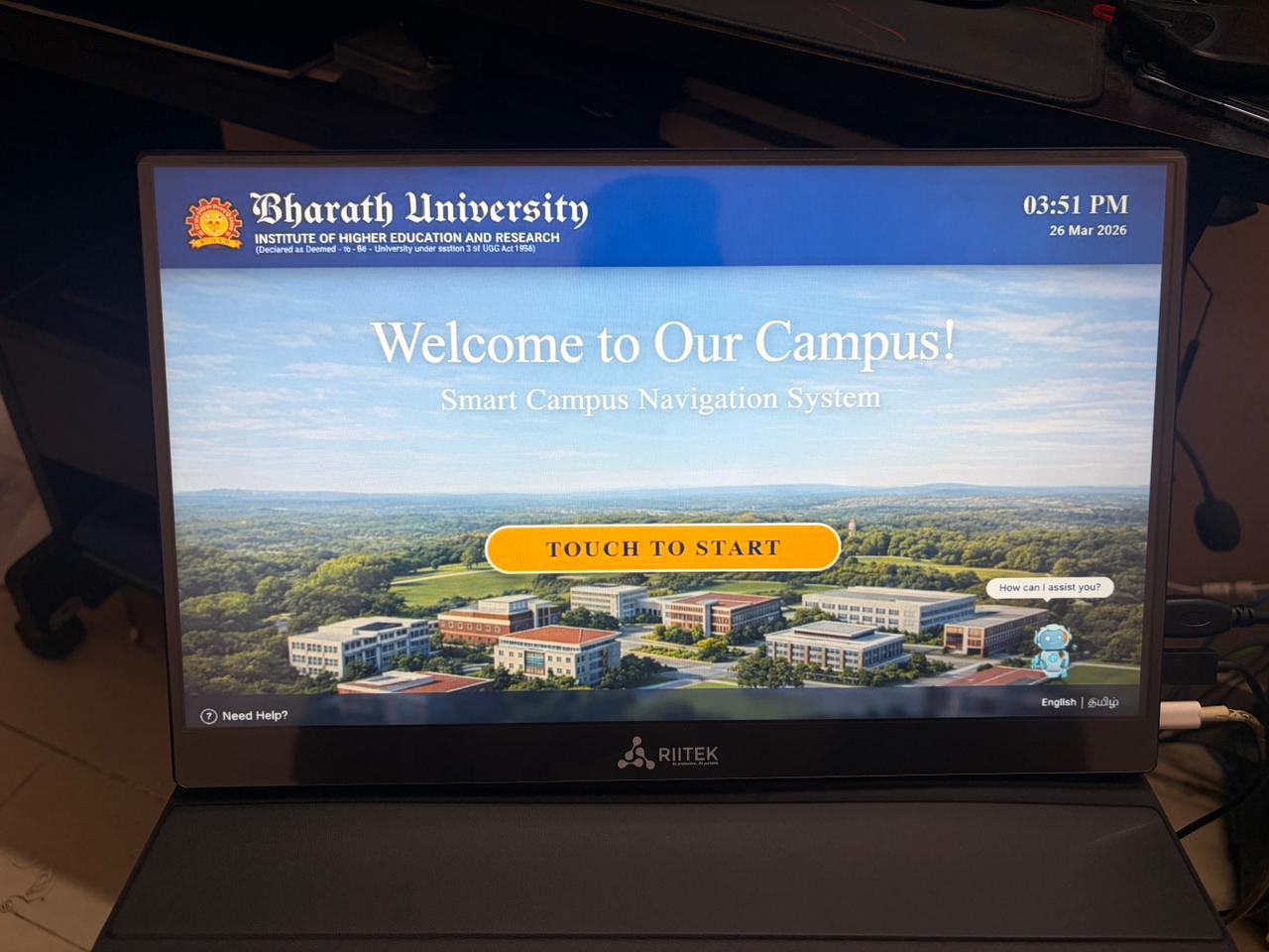 AI Smart Campus Kiosk with RAG Pipeline